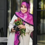 روسری نخ پنبه لوریا - Image 26