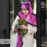 روسری نخ پنبه لوریا - Image 27