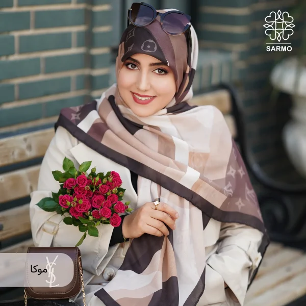 روسری نخ پنبه لوریا-اقتصادی - تصویر 3