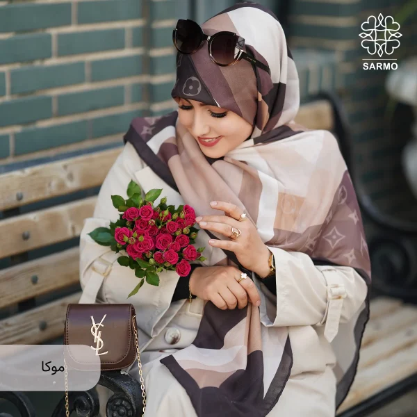 روسری نخ پنبه لوریا-اقتصادی - تصویر 2