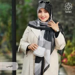 روسری نخ پنبه لوریا - Image 14