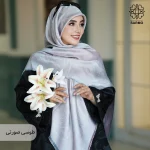 روسری ژاکارد رونا لوکس - Image 2