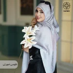 روسری ژاکارد رونا لوکس - Image 3