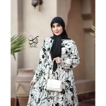 مانتو بلند رزالین - Image 2