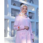 مانتو کتان پروانه - Image 3