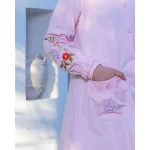 مانتو کتان پروانه - Image 4