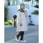 مانتو کتان پروانه - Image 5