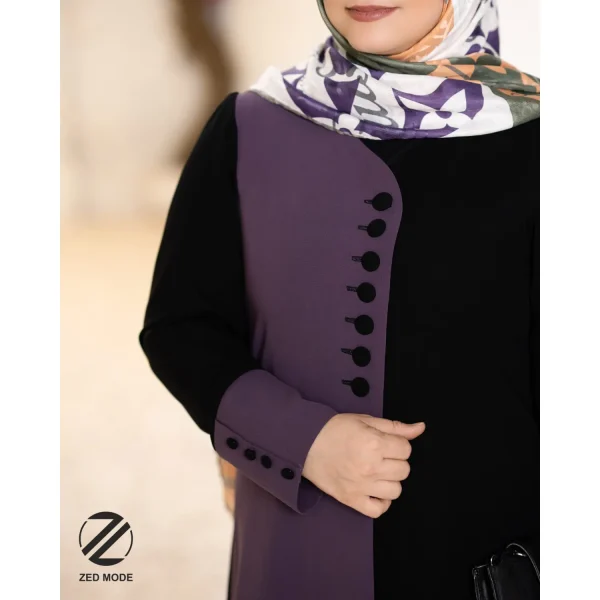 مانتو کتی بلند استایل z39 - تصویر 2