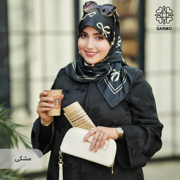 روسری ابریشم توییل ریبان - تصویر 19