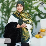 روسری نخ پنبه نقشینه - Image 8