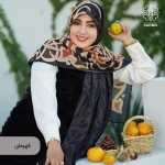 روسری نخ پنبه نقشینه - Image 14