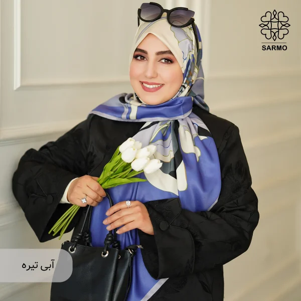 روسری ابریشم توییل هارمونی - تصویر 13