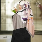 روسری ابریشم توییل هارمونی - Image 5