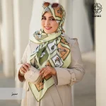 روسری ابریشم توییل هورس - Image 17