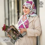 روسری ابریشم توییل هورس - Image 6