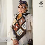 روسری ابریشم توییل هورس - Image 15