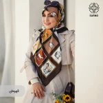 روسری ابریشم توییل هورس - Image 14