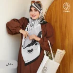 روسری نخ پنبه وال - Image 13
