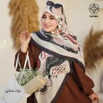 روسری نخ پنبه وال - Image 7
