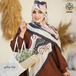 روسری نخ پنبه وال - Image 6