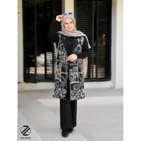 وست گلدوزی لاله استایل z93 - تصویر 5