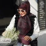 روسری ژاکارد رونا پوست ماری - Image 2