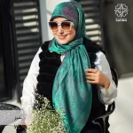 روسری ژاکارد رونا پوست ماری - Image 6