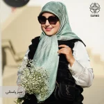 روسری ژاکارد رونا پوست ماری - Image 5