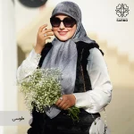 روسری ژاکارد رونا پوست ماری - Image 13