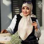 روسری ژاکارد رونا پوست ماری - Image 16