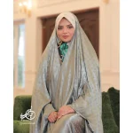 چادر عبایی ژاکارد ابریشمی