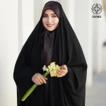 چادر عربی کرپ اندونزی