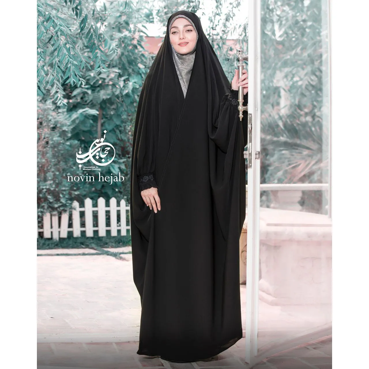 چادر-عربی-شقایق-11191 چادر عربی شقایق - Image 1