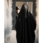 چادر عربی مدل گلدوزی گل - Image 2