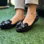 کالج زنانه تندیس مدل ارغوان رنگ مشکی - Image 7