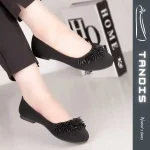 کالج زنانه تندیس مدل افزون رنگ مشکی - Image 6