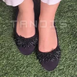 کالج زنانه تندیس مدل افزون رنگ مشکی - Image 9