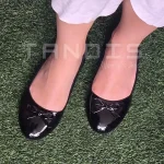 کالج زنانه تندیس مدل بهار ورنی رنگ مشکی - Image 12