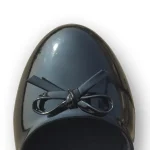 کالج زنانه تندیس مدل بهار ورنی رنگ مشکی - Image 4