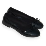 کالج زنانه تندیس مدل بهار ورنی رنگ مشکی - Image 6