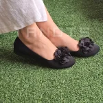 کالج زنانه تندیس مدل رز رنگ مشکی