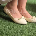 کالج زنانه تندیس مدل شنل رنگ کرم - Image 6