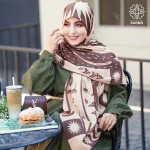 روسری نخ پنبه قاصدک