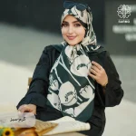 روسری ابریشم توییل گلباران - Image 15