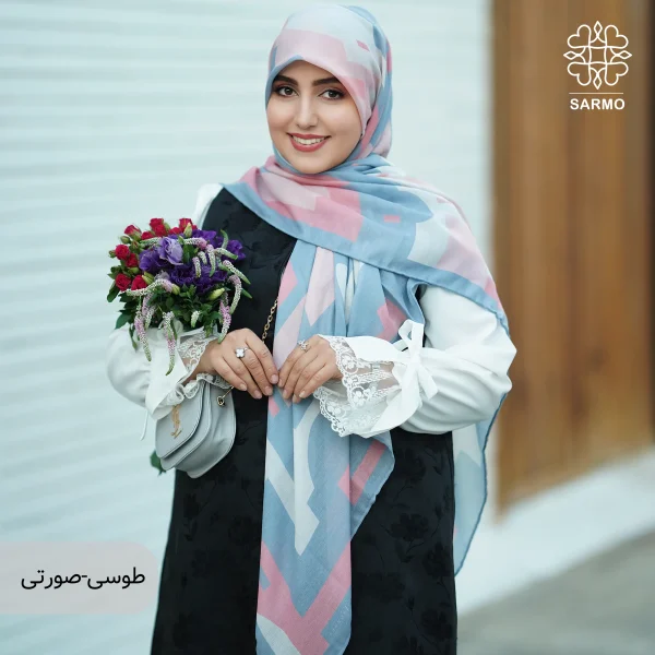 روسری نخ پنبه کوچه نگار اقتصادی - تصویر 15