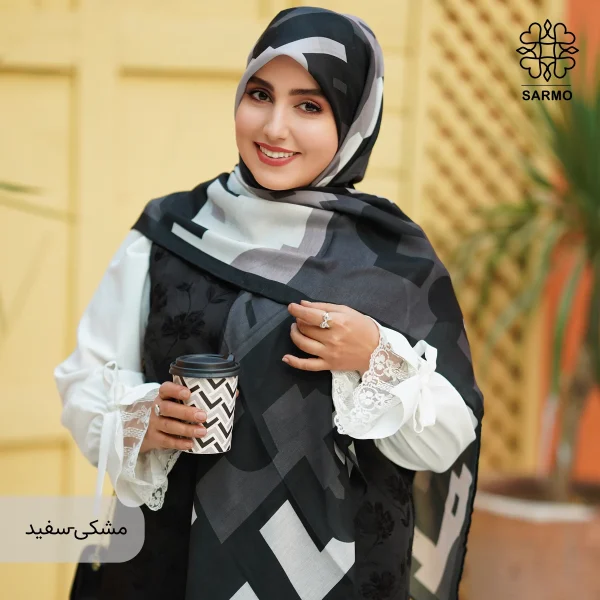 روسری نخ پنبه کوچه نگار اقتصادی - تصویر 10