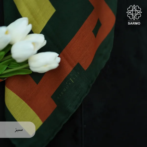 روسری نخ پنبه کوچه نگار اقتصادی - تصویر 8