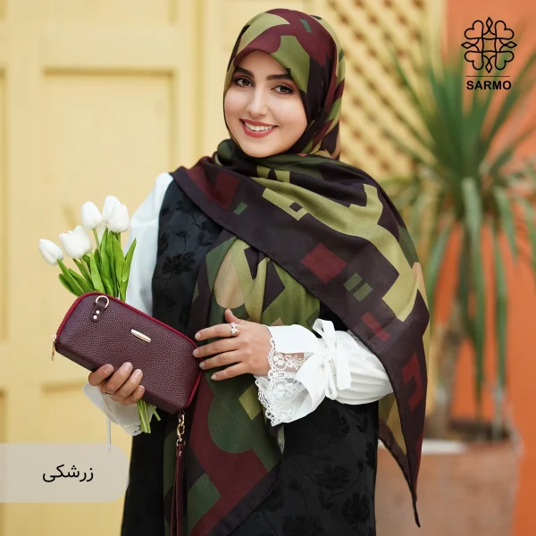 روسری نخ پنبه کوچه نگار اقتصادی - تصویر 30