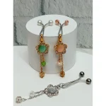 گیره روسری بابونه آویز