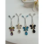 گیره روسری بلورین